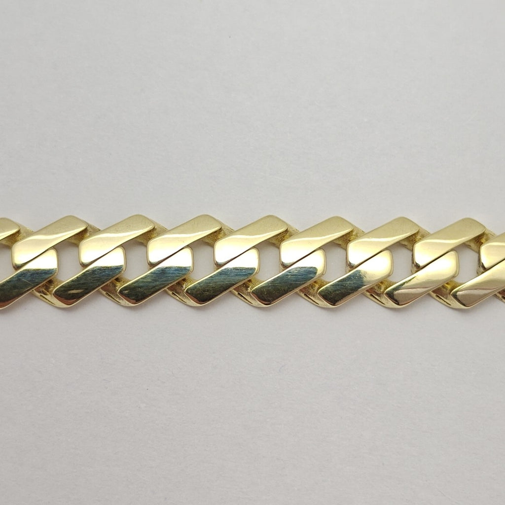 PULSERA MONACO ORO 10K 7.2 (NUEVO)