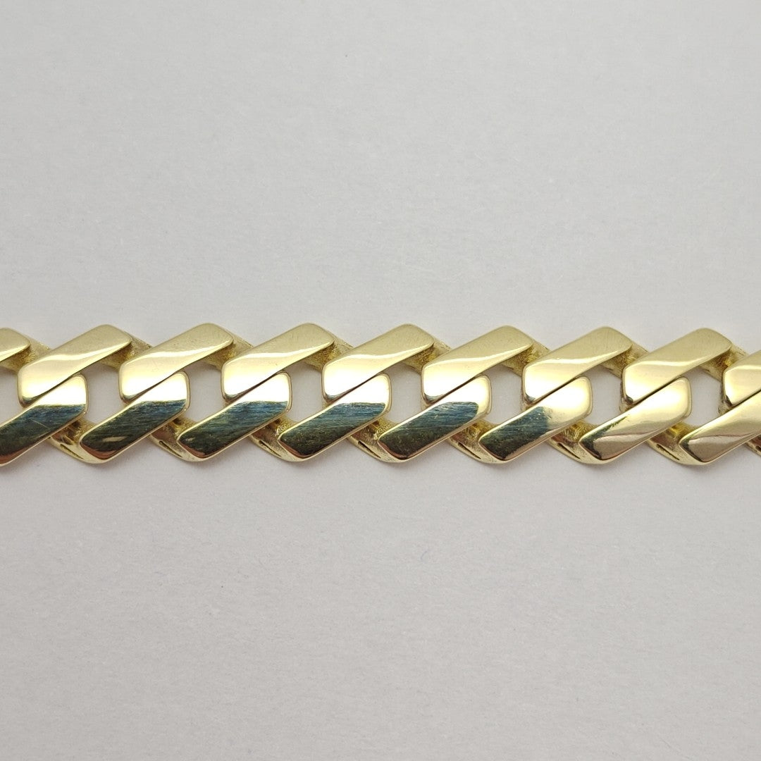 PULSERA MONACO ORO 10K 7.2 (NUEVO)