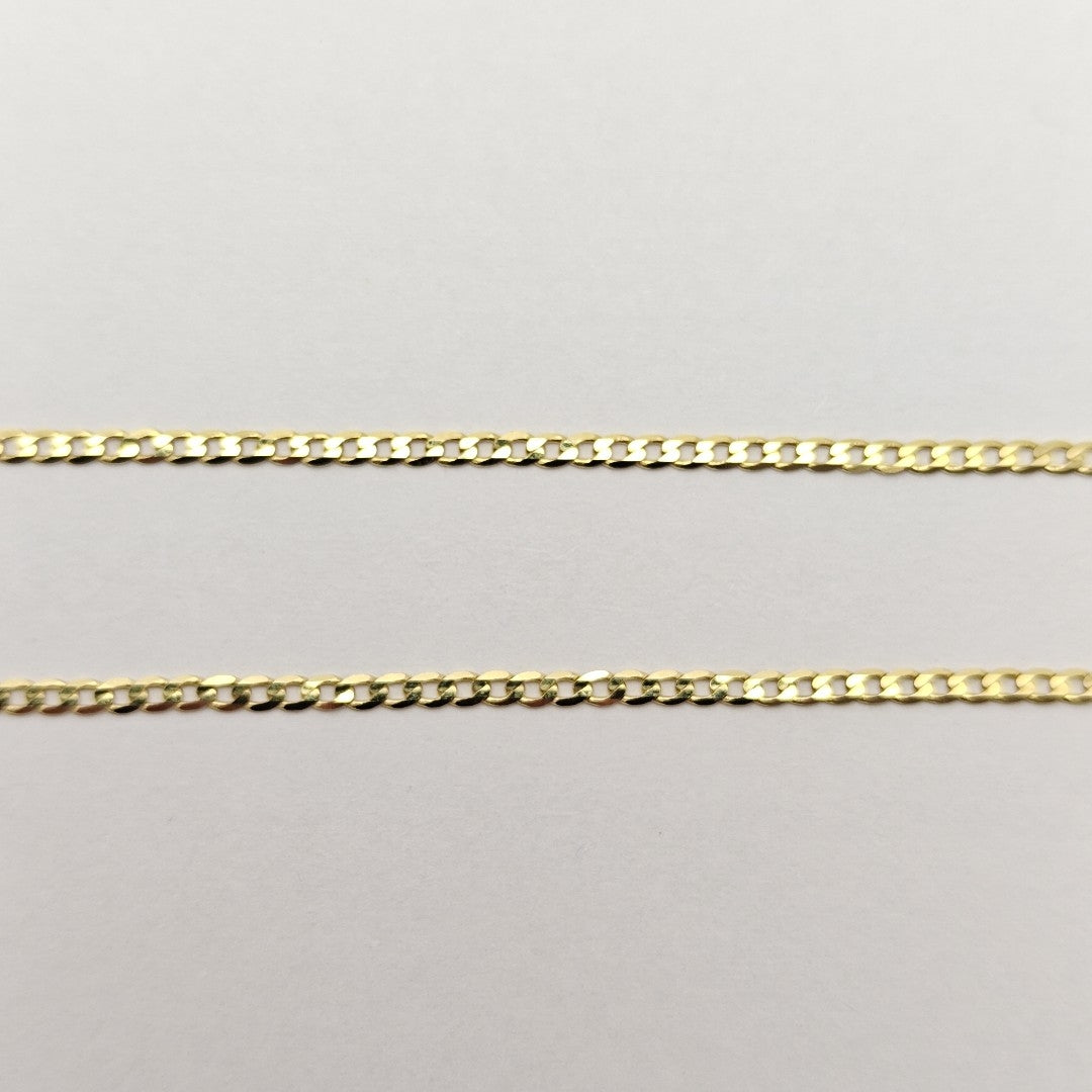 CADENAS BARBADA AMARILLA ORO 14K 2 (NUEVO)