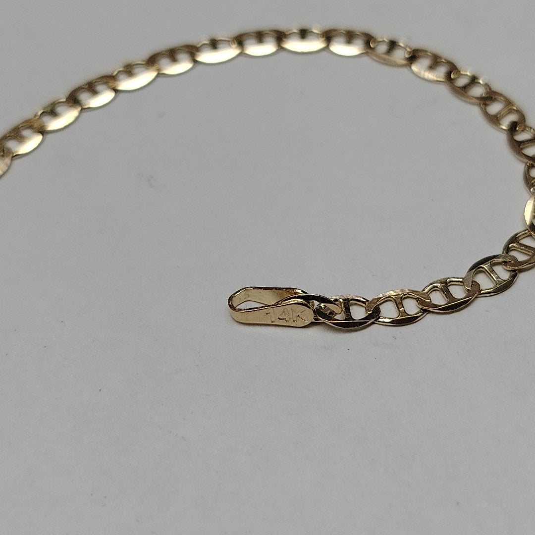 PULSERA GUCHI 14K 18 CM 2.1 GR (NUEVO)