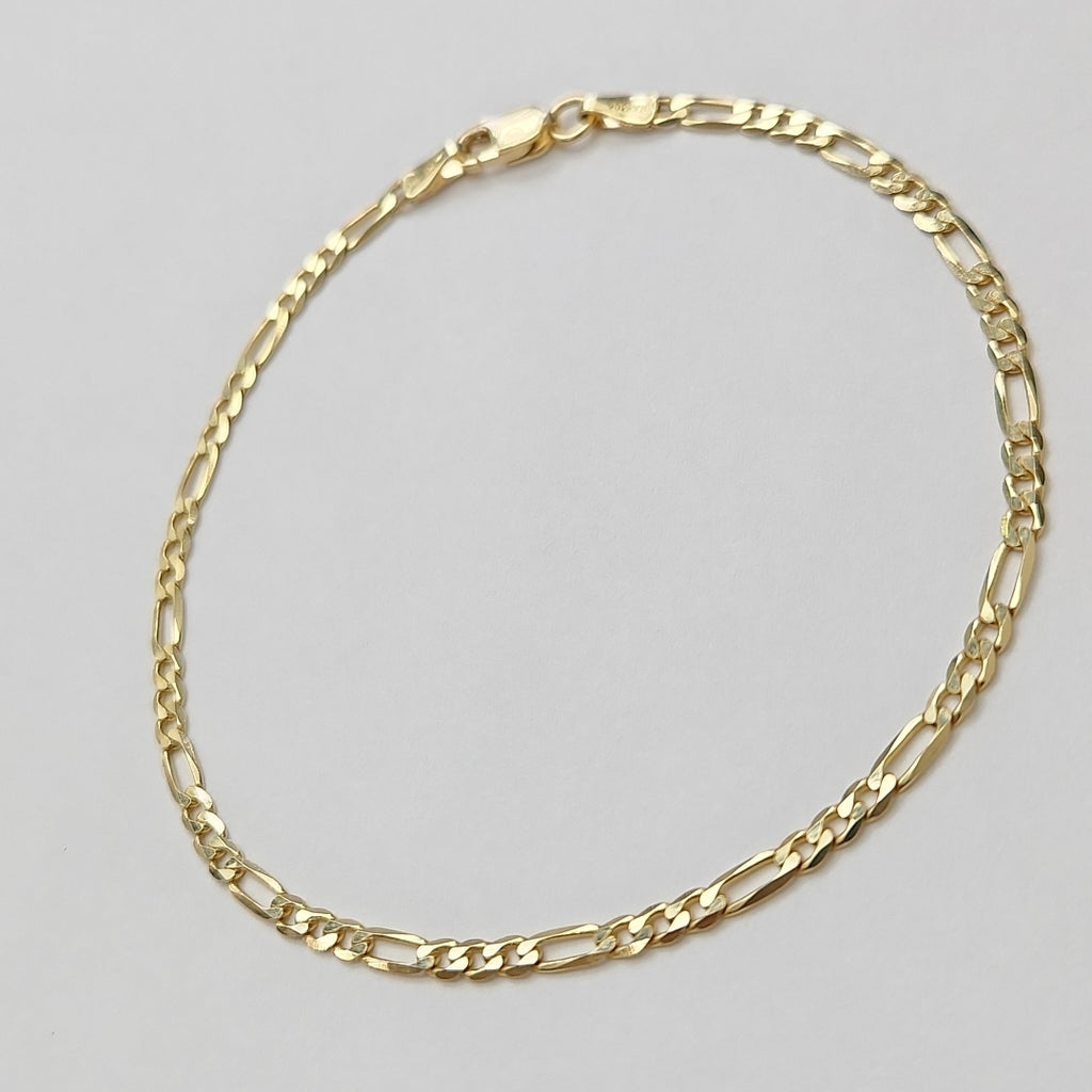 PULSERAS DAMA CARTIER 3 1 AMARILLA ORO 14K 1.9 (NUEVO)