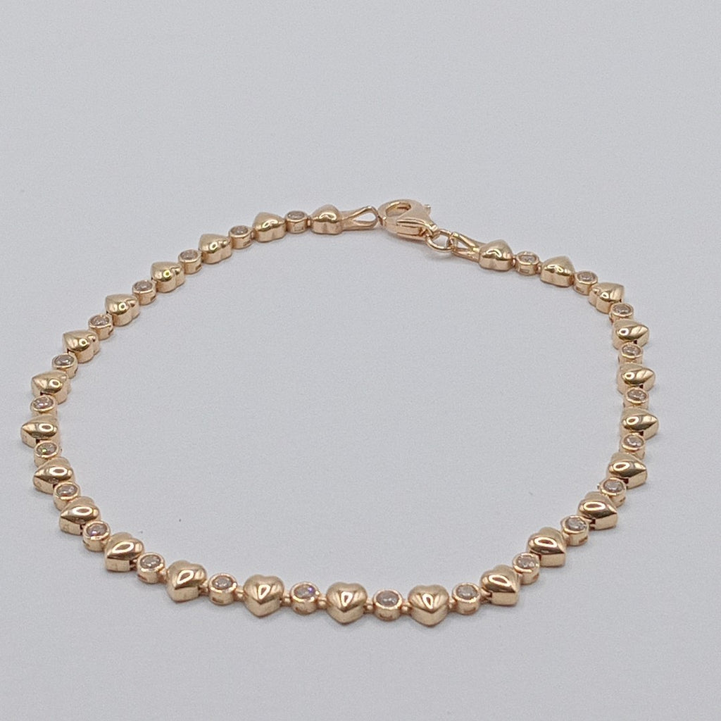 PULSERAS DAMA ORO 14K 3.5 (NUEVO)