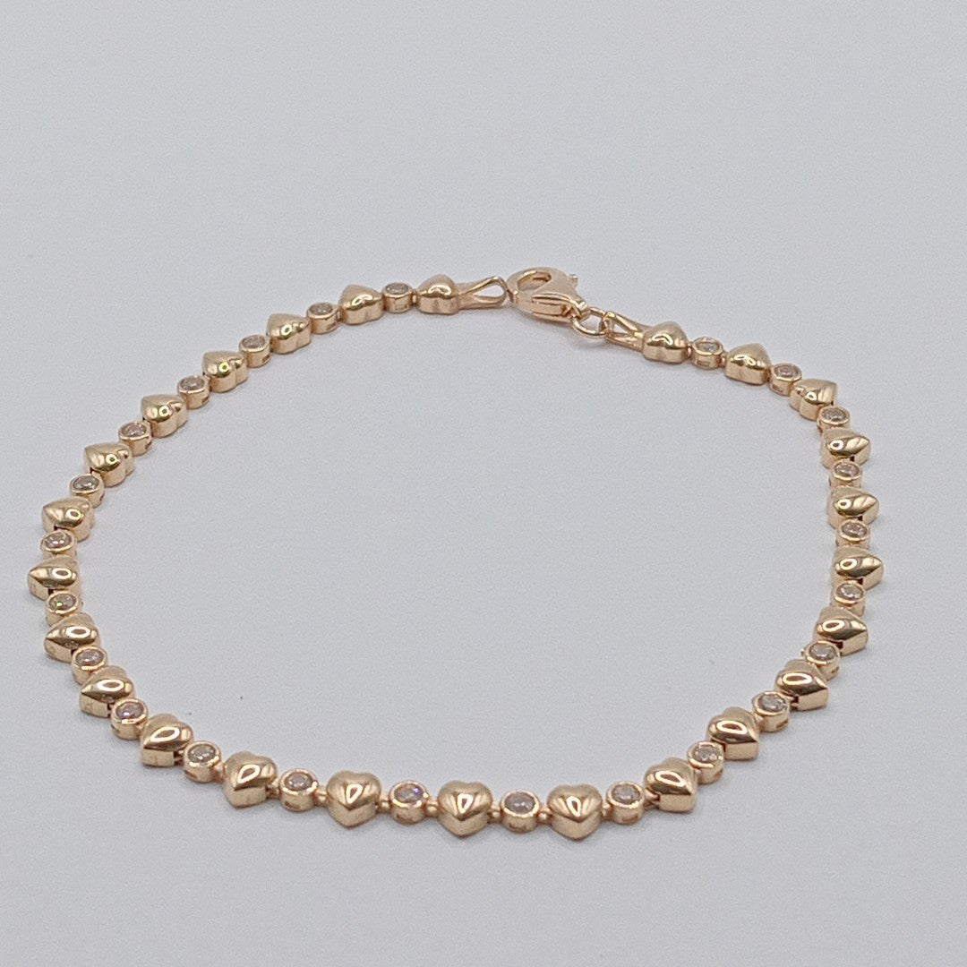 PULSERAS DAMA ORO 14K 3.5 (NUEVO)