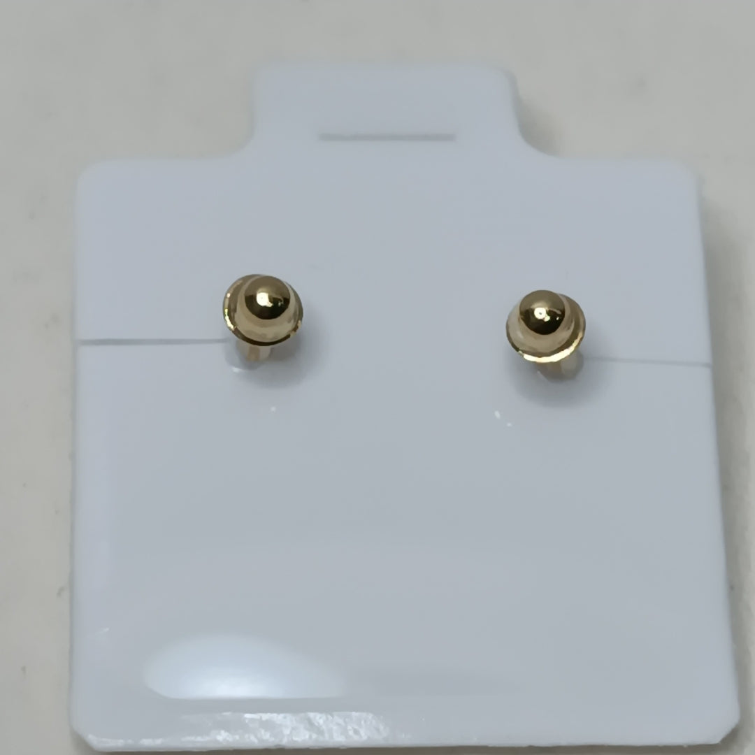 BROQUELES BROQUEL FIG HONGO 14K 0.17 GR (NUEVO)