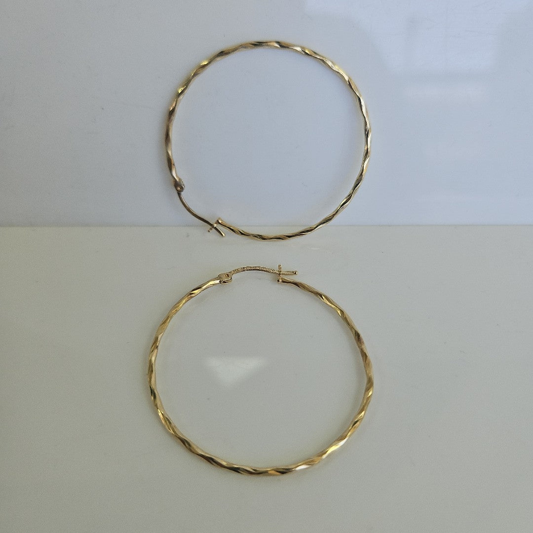 ARRACADAS PAR ORO 10 K 2.8 GRMS (SEMINUEVO)