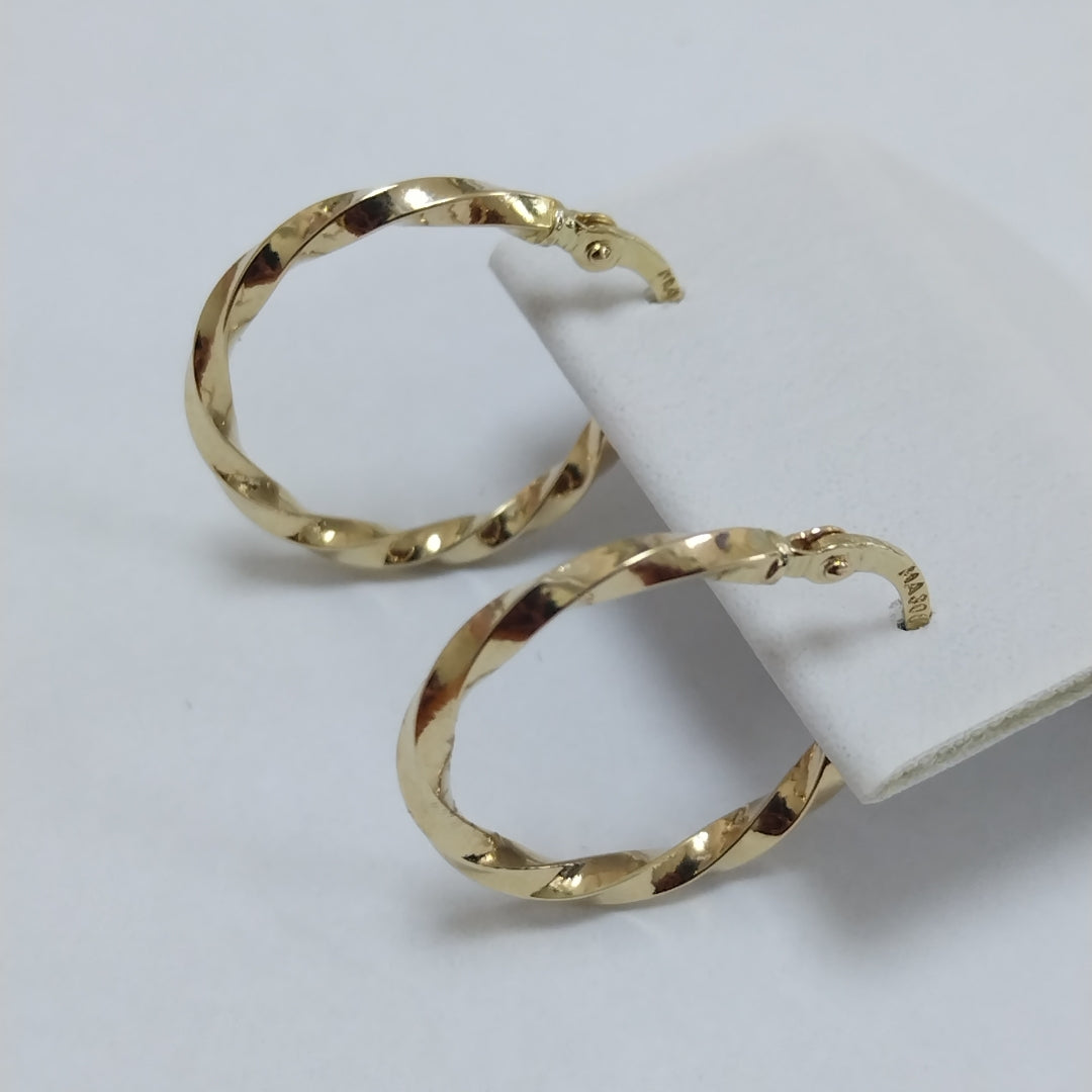 ARRACADAS ORO 14K 1 (NUEVO)