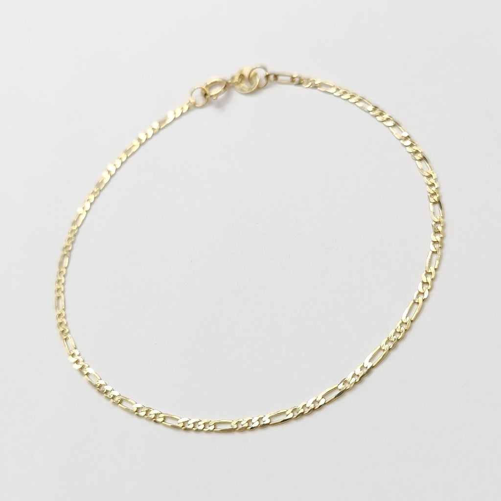 PULSERAS DAMA CARTIER 3 1 AMARILLA ORO 14K 0.8 (NUEVO)