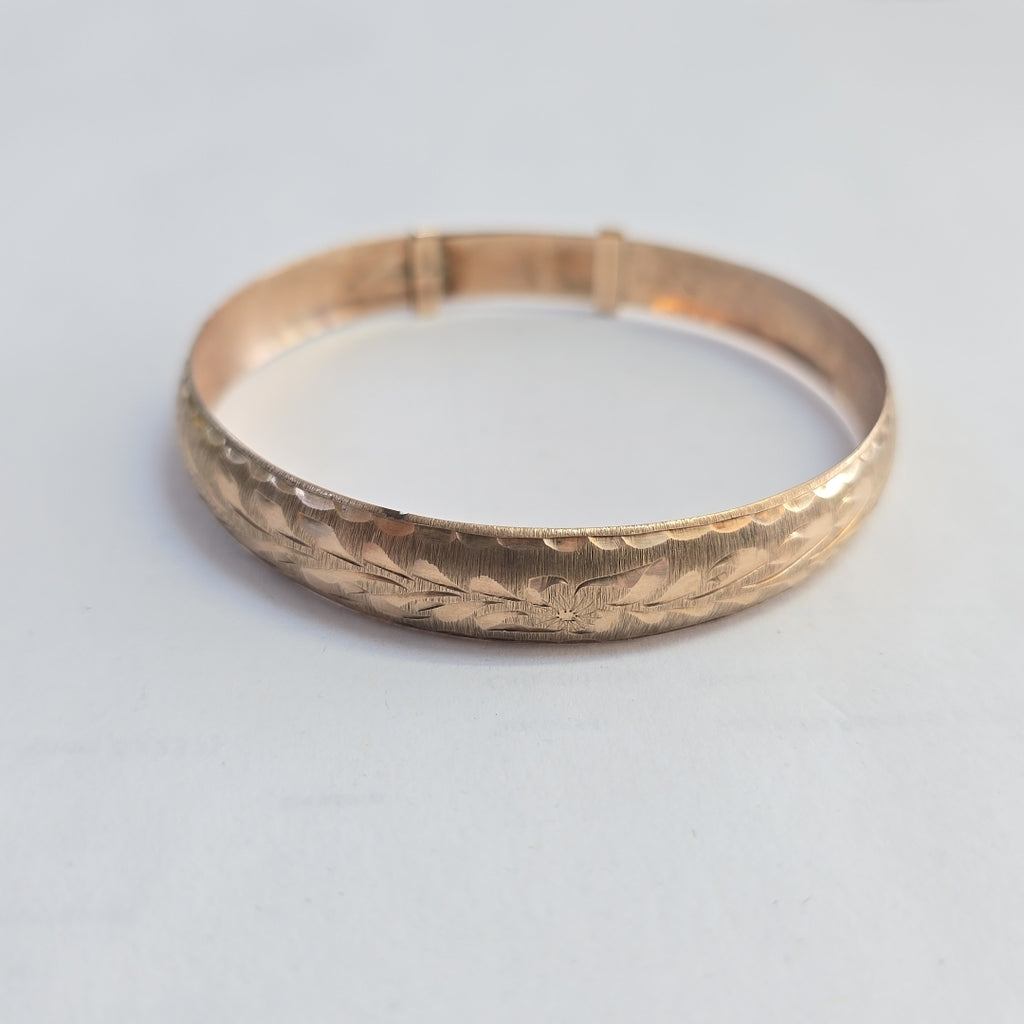 PULSERA RIGIDA ORO 8 K 8,80 GRMS (SEMINUEVO)