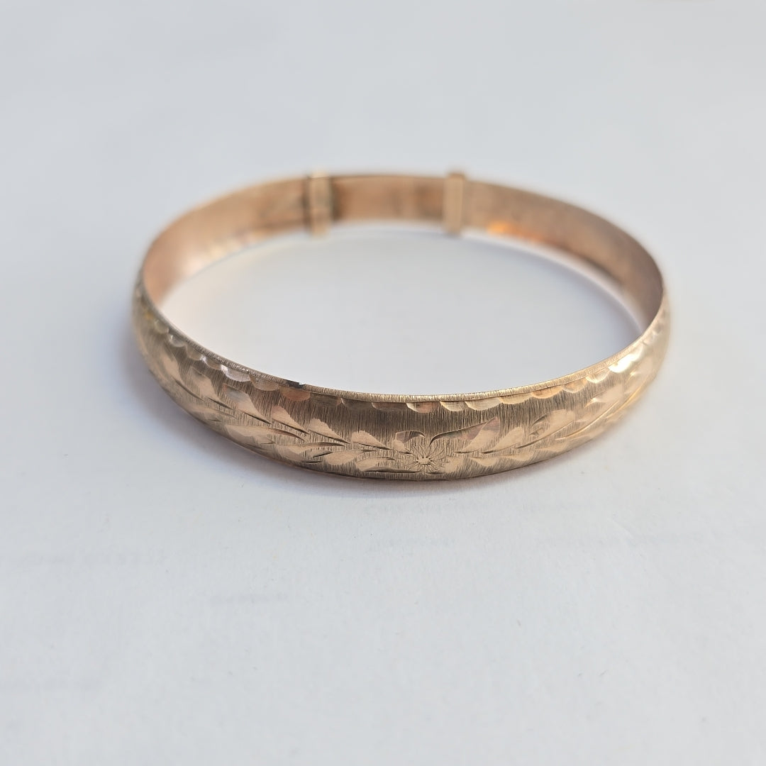 PULSERA RIGIDA ORO 8 K 8,80 GRMS (SEMINUEVO)