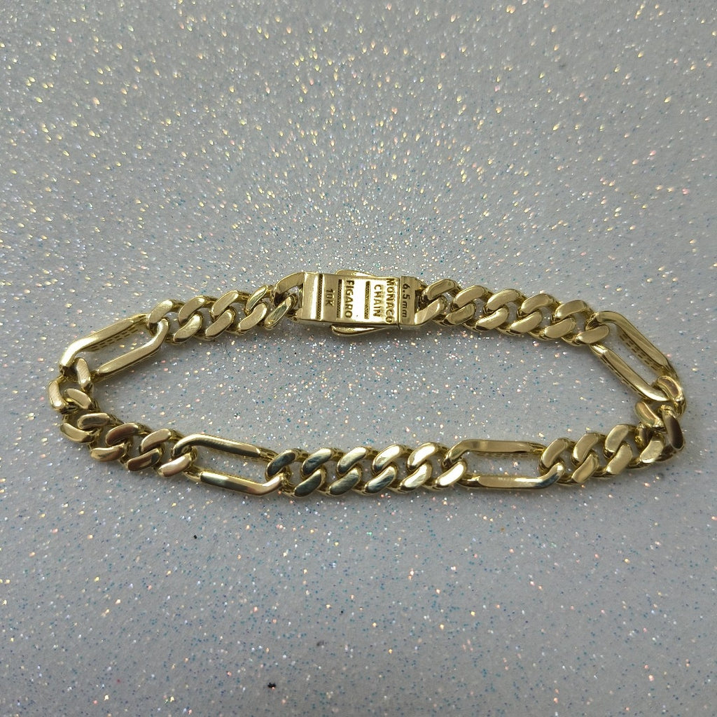 PULSERA MONACO ORO 10K 5.9 (NUEVO)