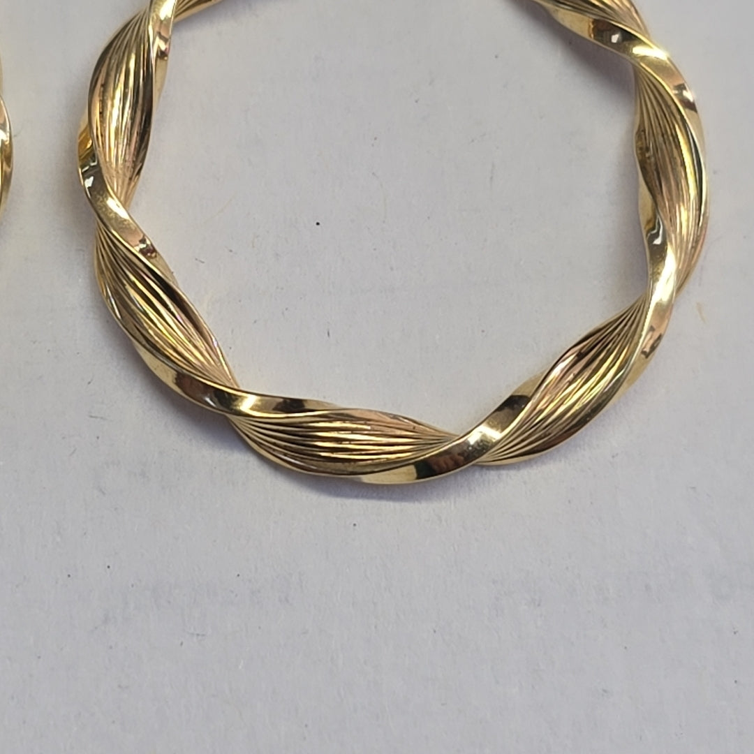 ARRACADAS PAR ORO 10 K 1.5 GRMS (SEMINUEVO)