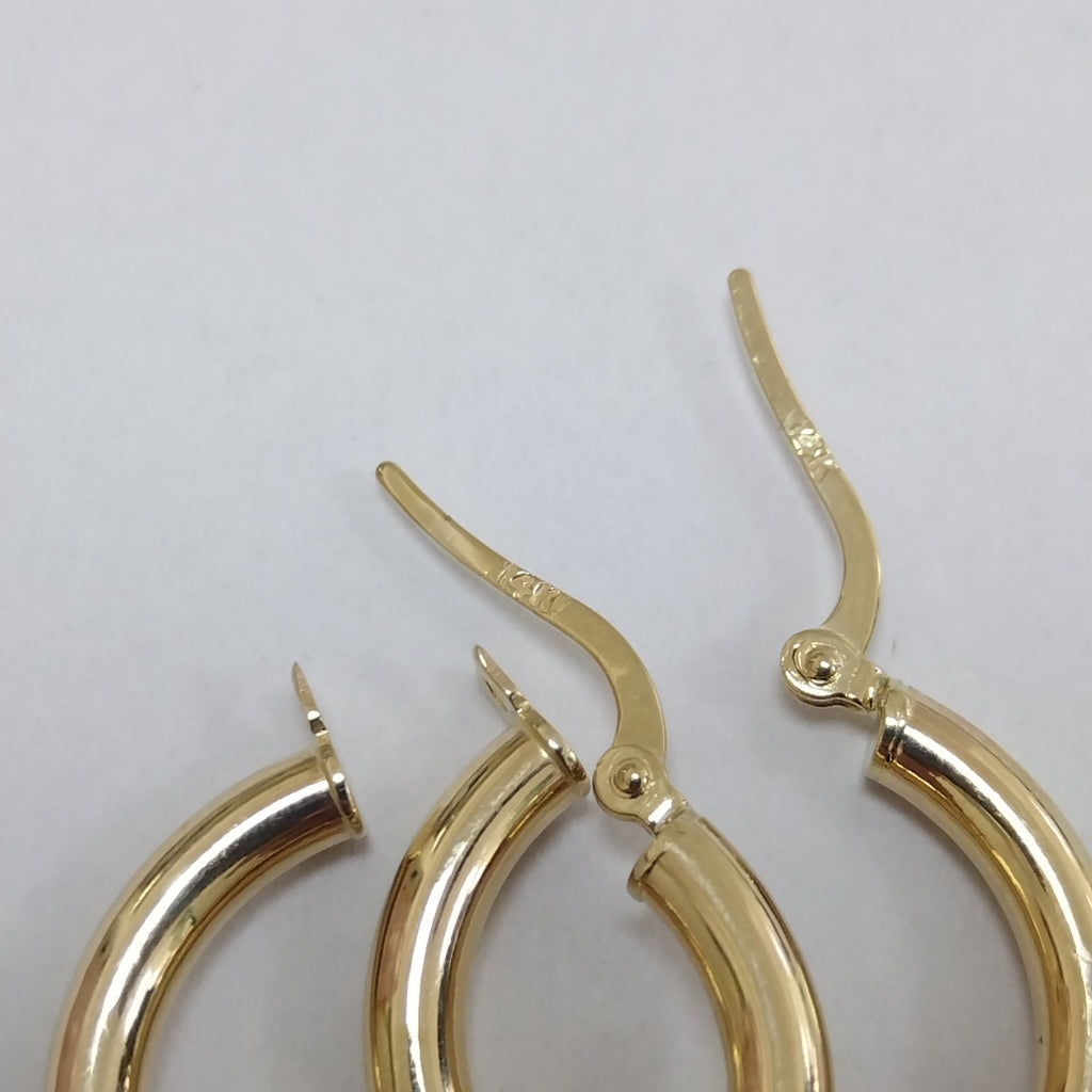 ARRACADAS ORO 14K 1.5 (NUEVO)