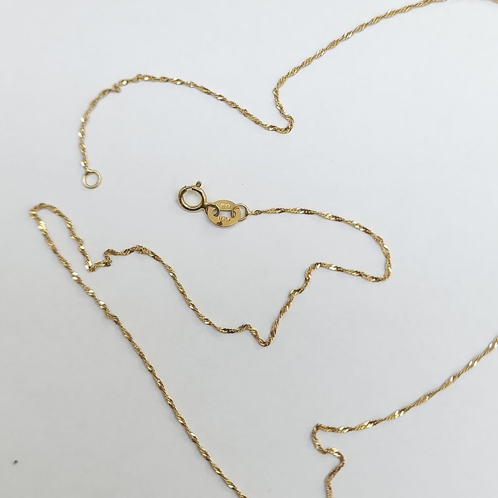 CADENA ORO 10 K 0.7 GRMS (SEMINUEVO)