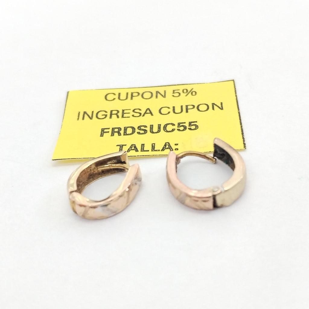 ARRACADAS PAR ORO 10 K 0.8 GRMS (SEMINUEVO)
