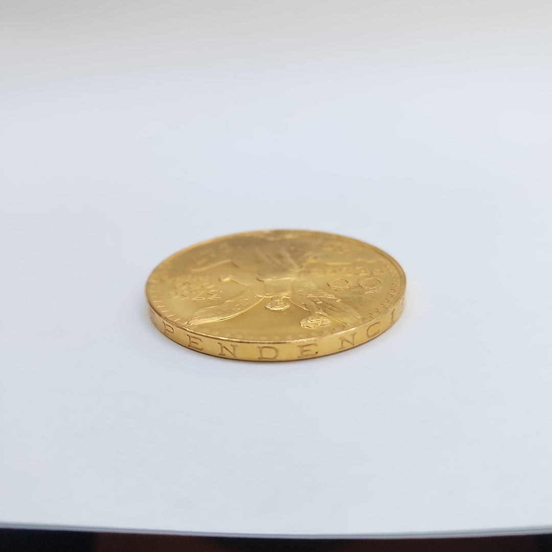 K1 41.6 GRMS 21 K IDENTIFICACIÓN MONEDA NOMINATIVA MONEDAS PESOS 50 PESOS (SEMINUEVO)