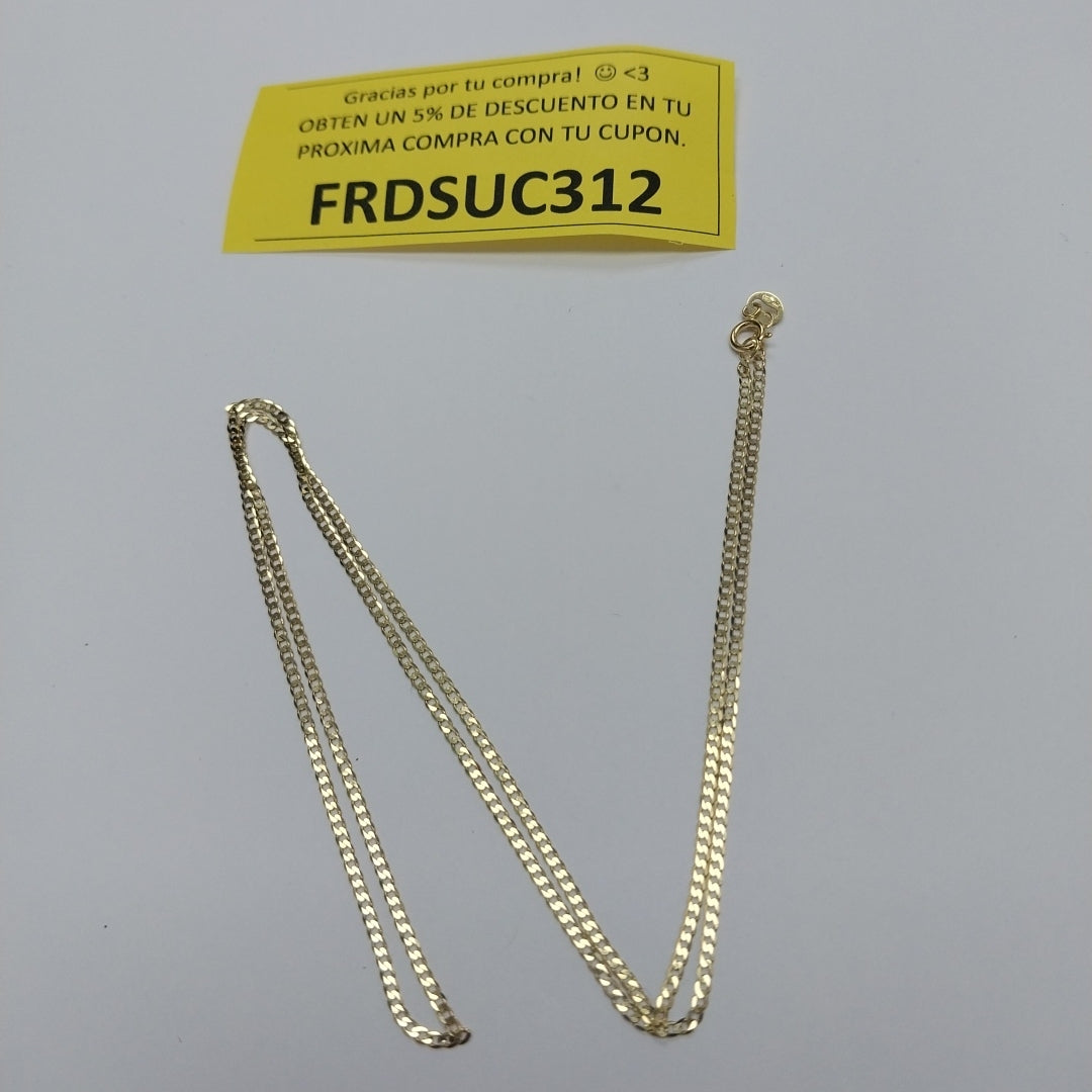 CADENAS BARBADA AMARILLA ORO 14K 2 (NUEVO)