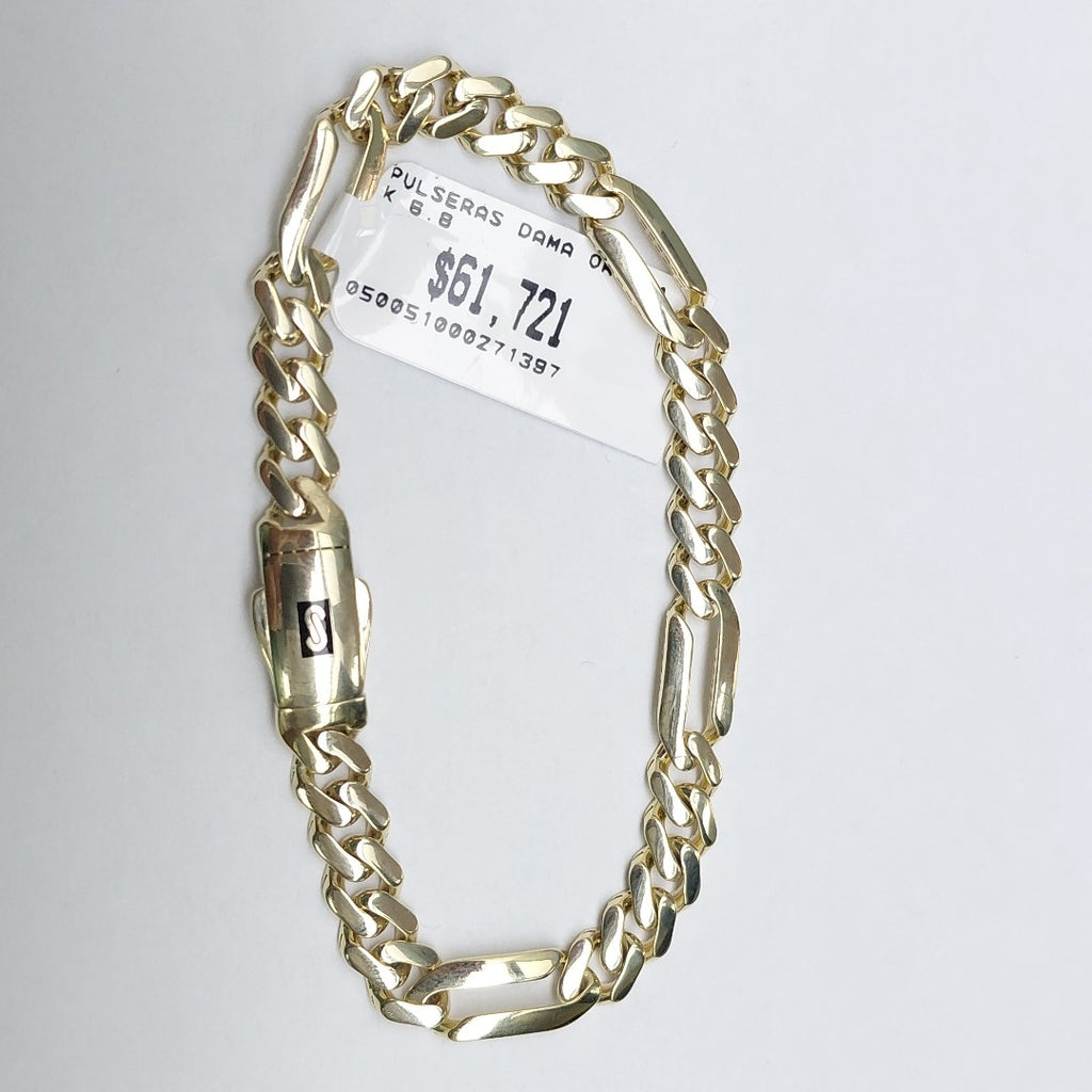 PULSERAS DAMA ORO 14K 6.8 (NUEVO)