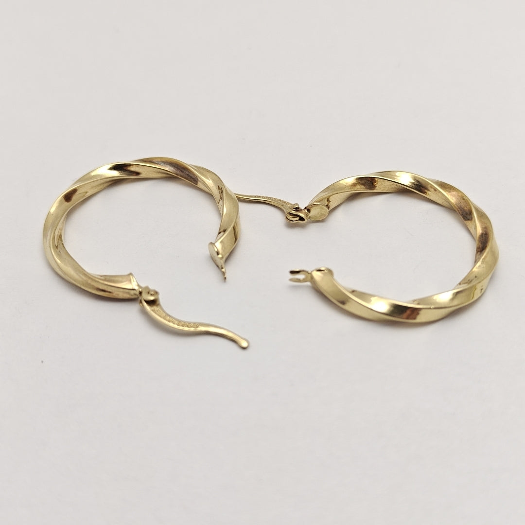 ARRACADAS PAR ORO 14 K 2.6 GRMS (SEMINUEVO)