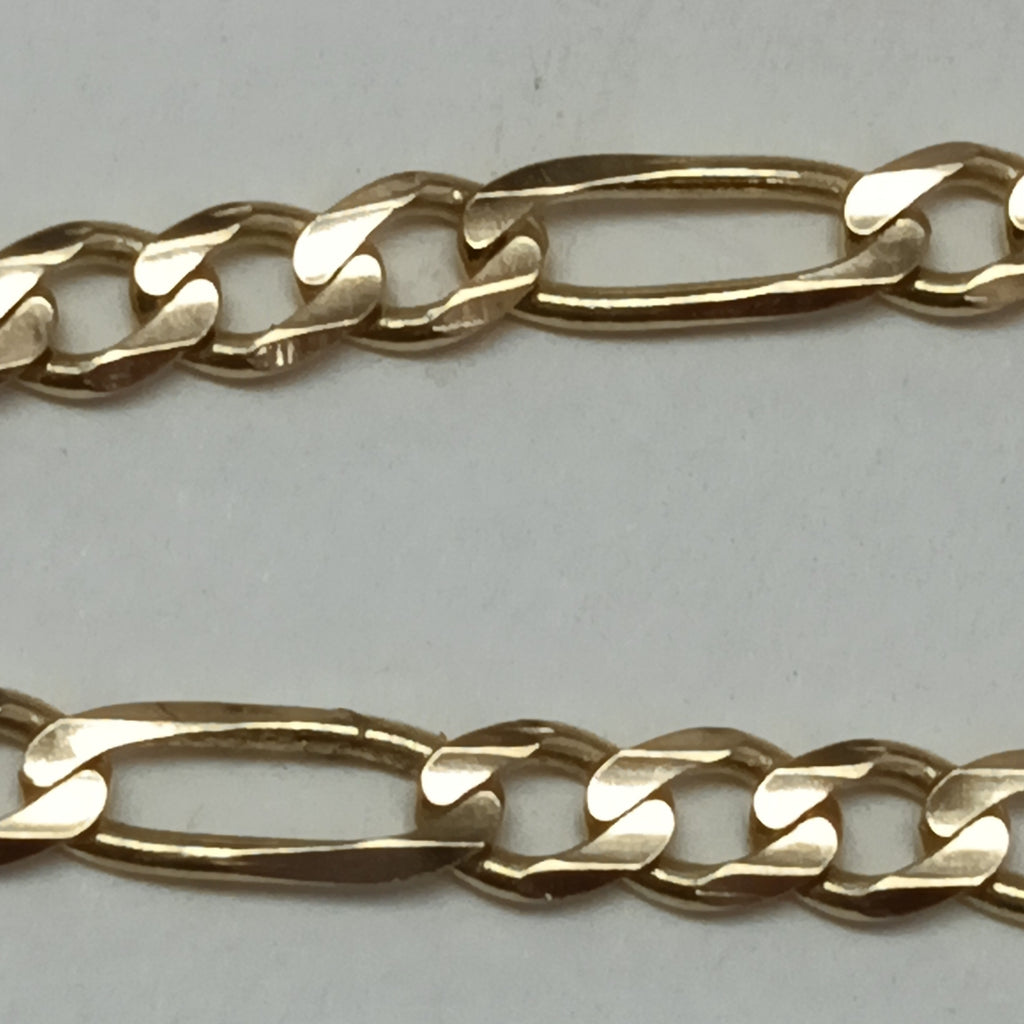 PULSERAS TEJIDO 3X1 ORO 14K 18 CM 2.9 GR (NUEVO)