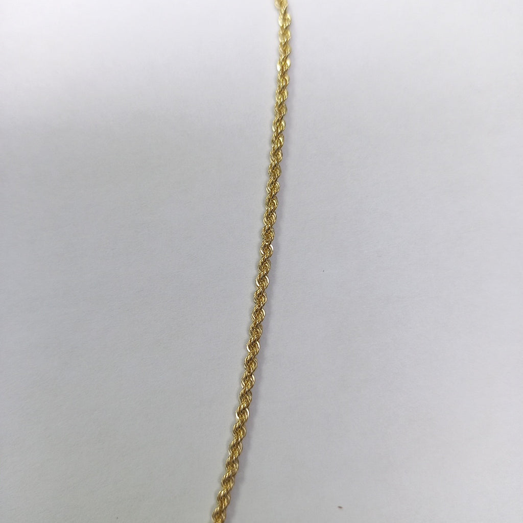 CADENA TORZAL 10K 55 CM 4.5 GR (NUEVO)