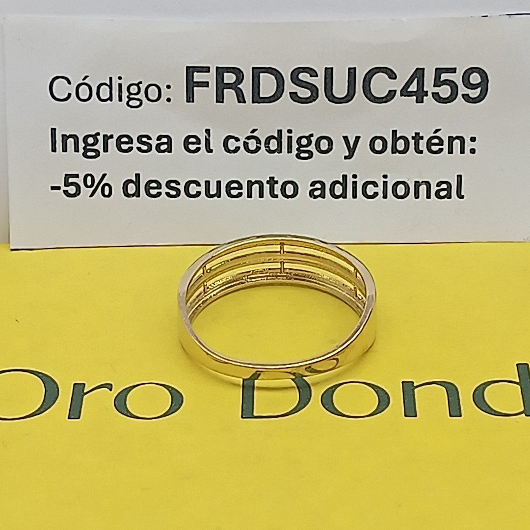 ANILLOS DAMA ORO 14K 1.9 (NUEVO)