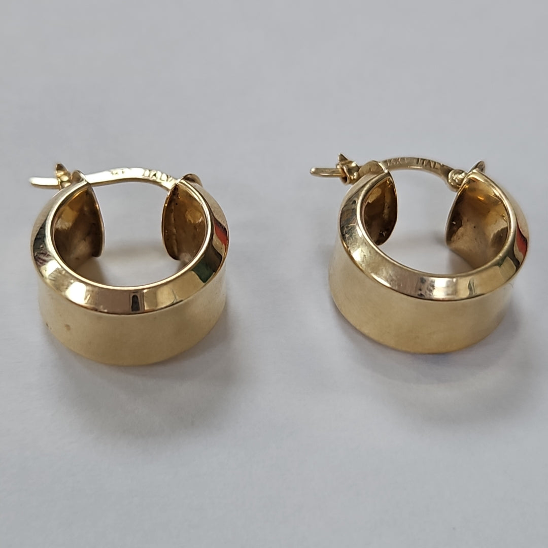 ARRACADAS PAR ORO 14 K 3.6 GRMS (SEMINUEVO)