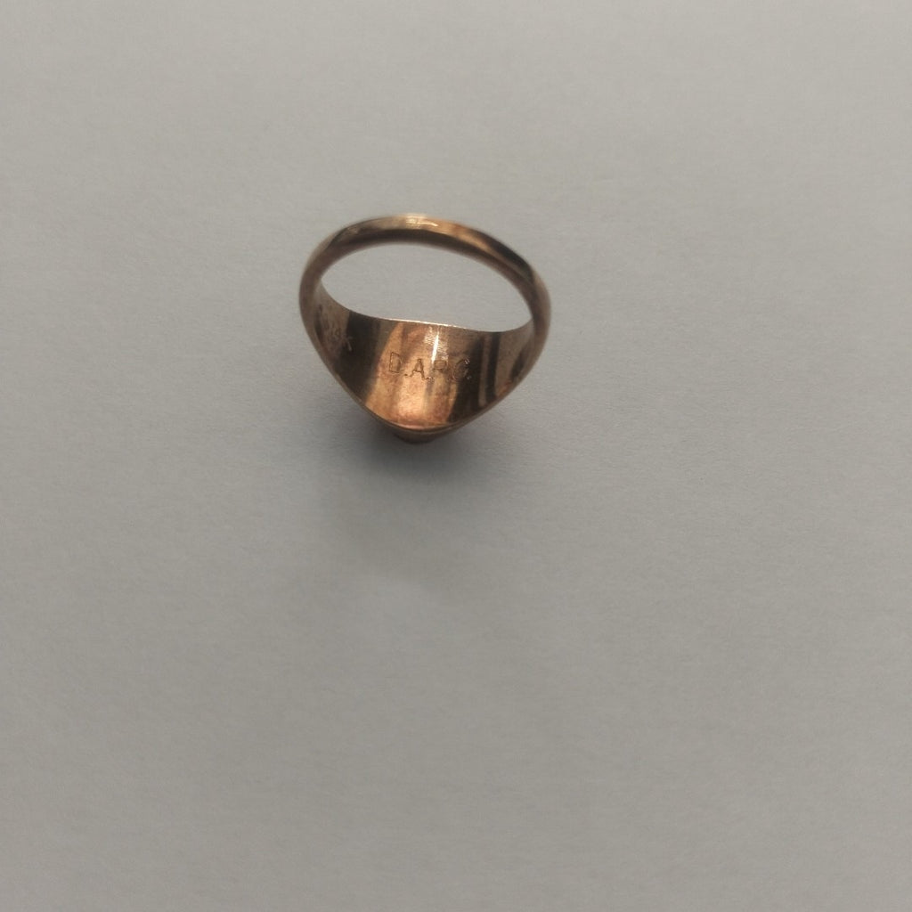 ANILLO DE GRADUACIÓN ORO 14 K 5,60 GRMS (SEMINUEVO)