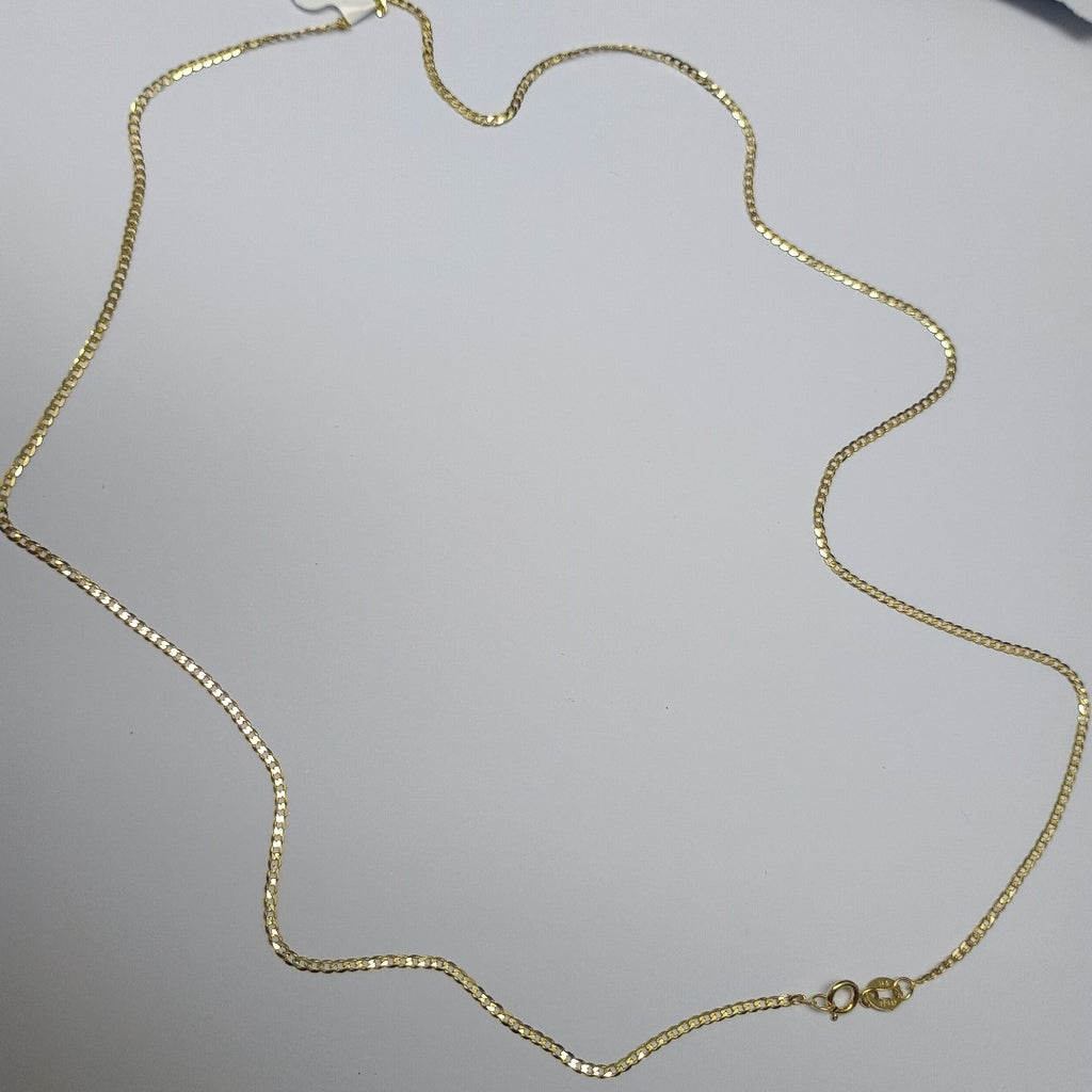 CADENAS BARBADA AMARILLA ORO 14K 2.1 (NUEVO)