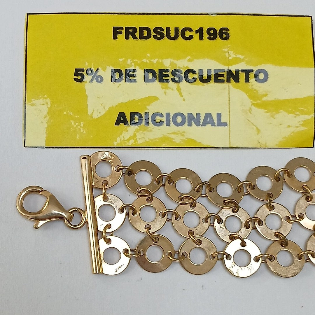 PULSERA ORO 14 K 17.3 GRMS (SEMINUEVO)
