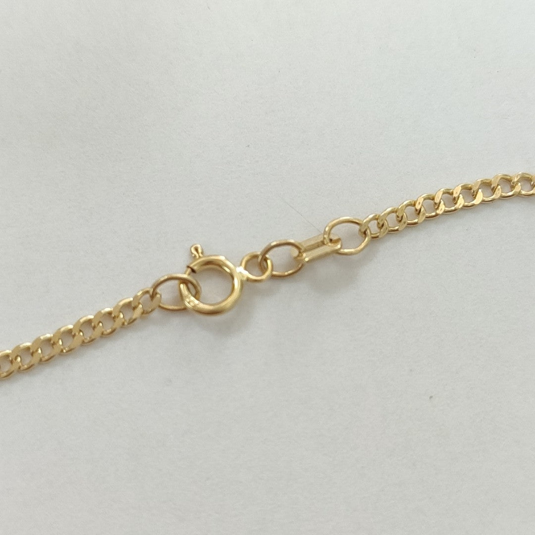 CADENAS BARBADA AMARILLA ORO 14K 2.2 (NUEVO)