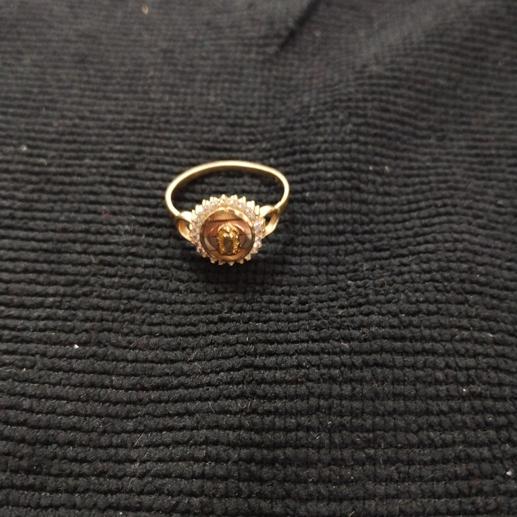 ANILLITO ORO COMBINADO 10 K 2,30 GRMS (SEMINUEVO)