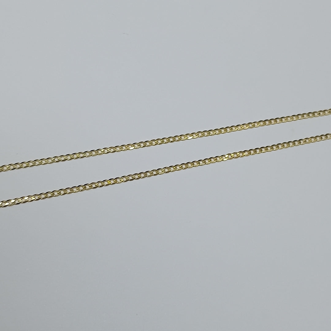 CADENAS BARBADA AMARILLA ORO 14K 1.9 (NUEVO)