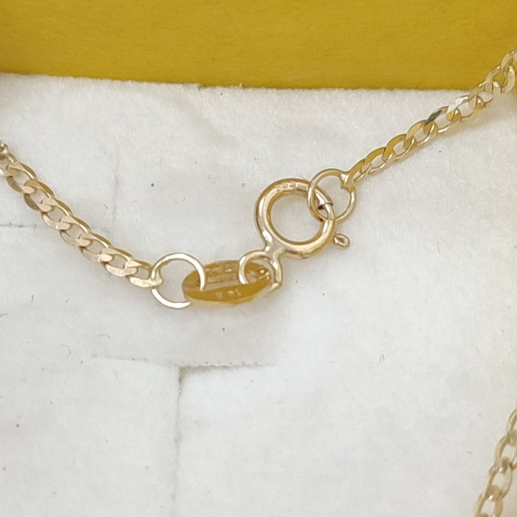 CADENAS BARBADA AMARILLA ORO 14K 2.1 (NUEVO)
