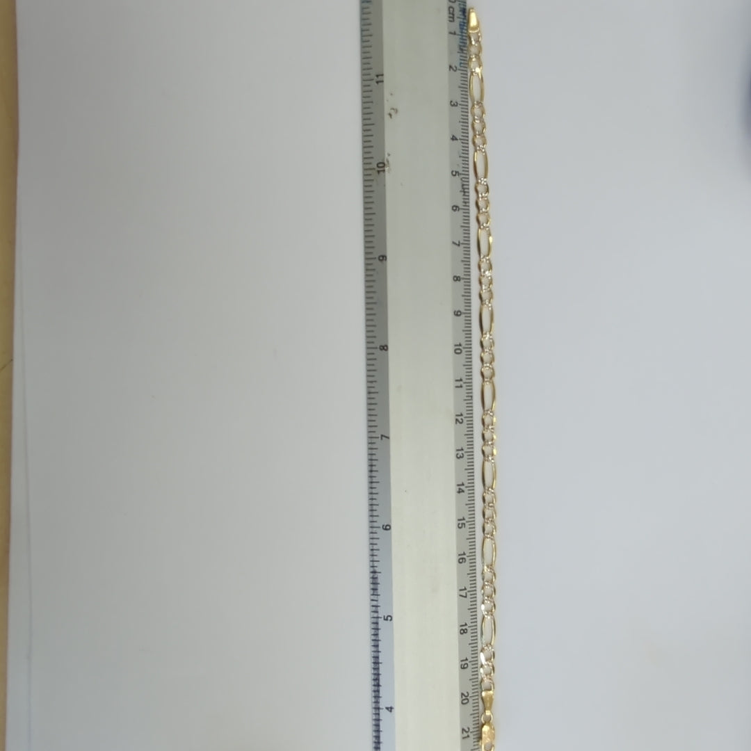 PULSERAS CABALLERO CARTIER 3 1 DIAMANTAD ORO 14K 4.6 (NUEVO)