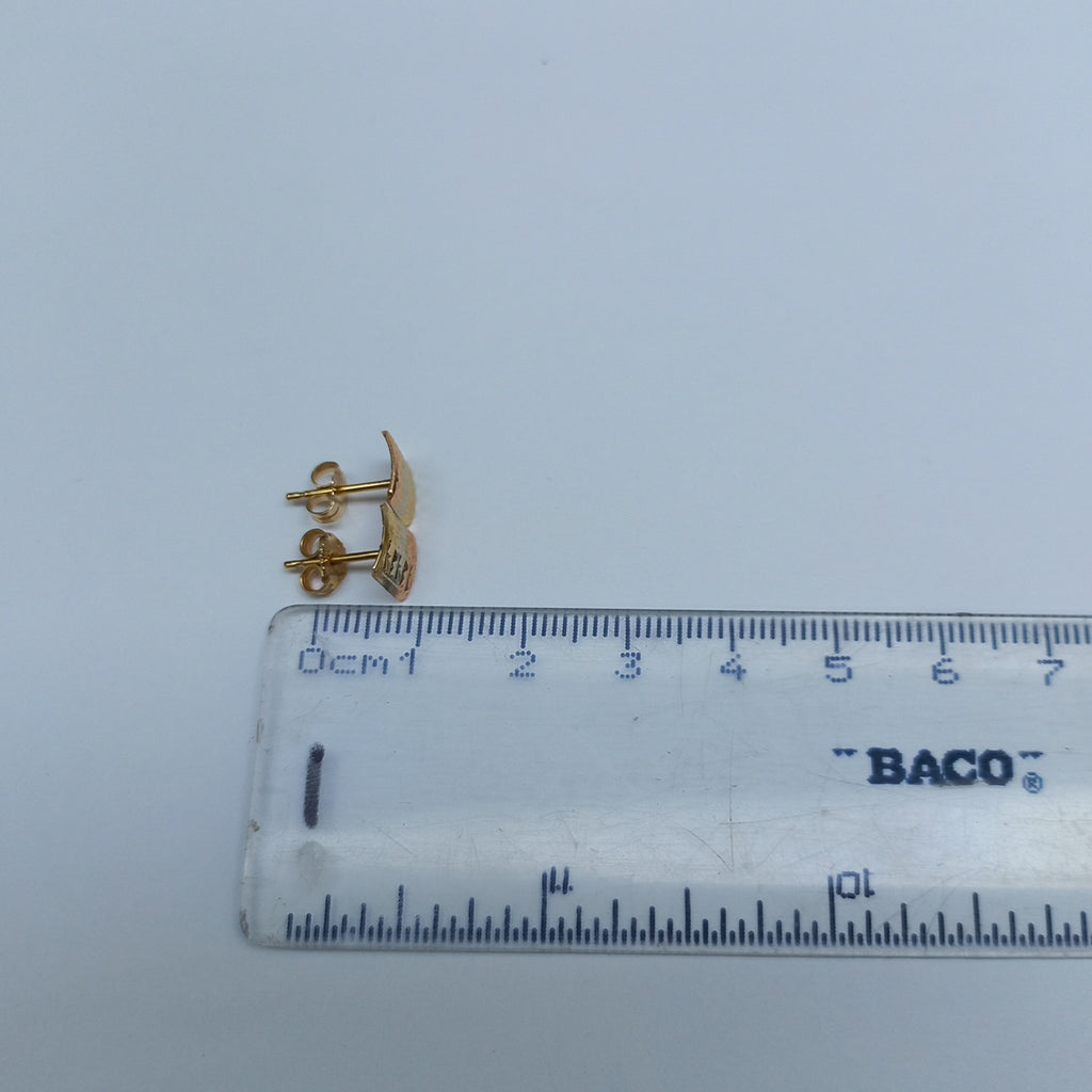 BROQUELES PAR ORO 14 K 1.4 GRMS (SEMINUEVO)