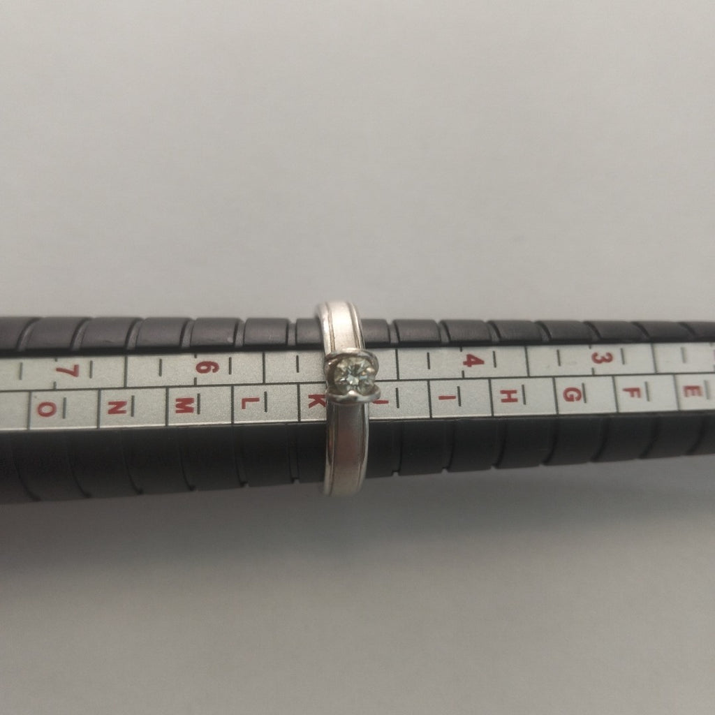 SOLITARIO ORO BLANCO 14 K 3,70 GRMS (SEMINUEVO)