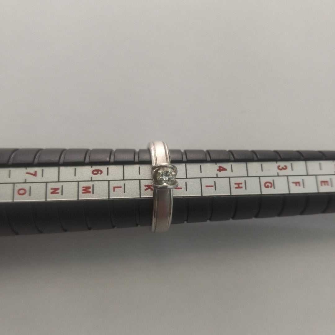 SOLITARIO ORO BLANCO 14 K 3,70 GRMS (SEMINUEVO)