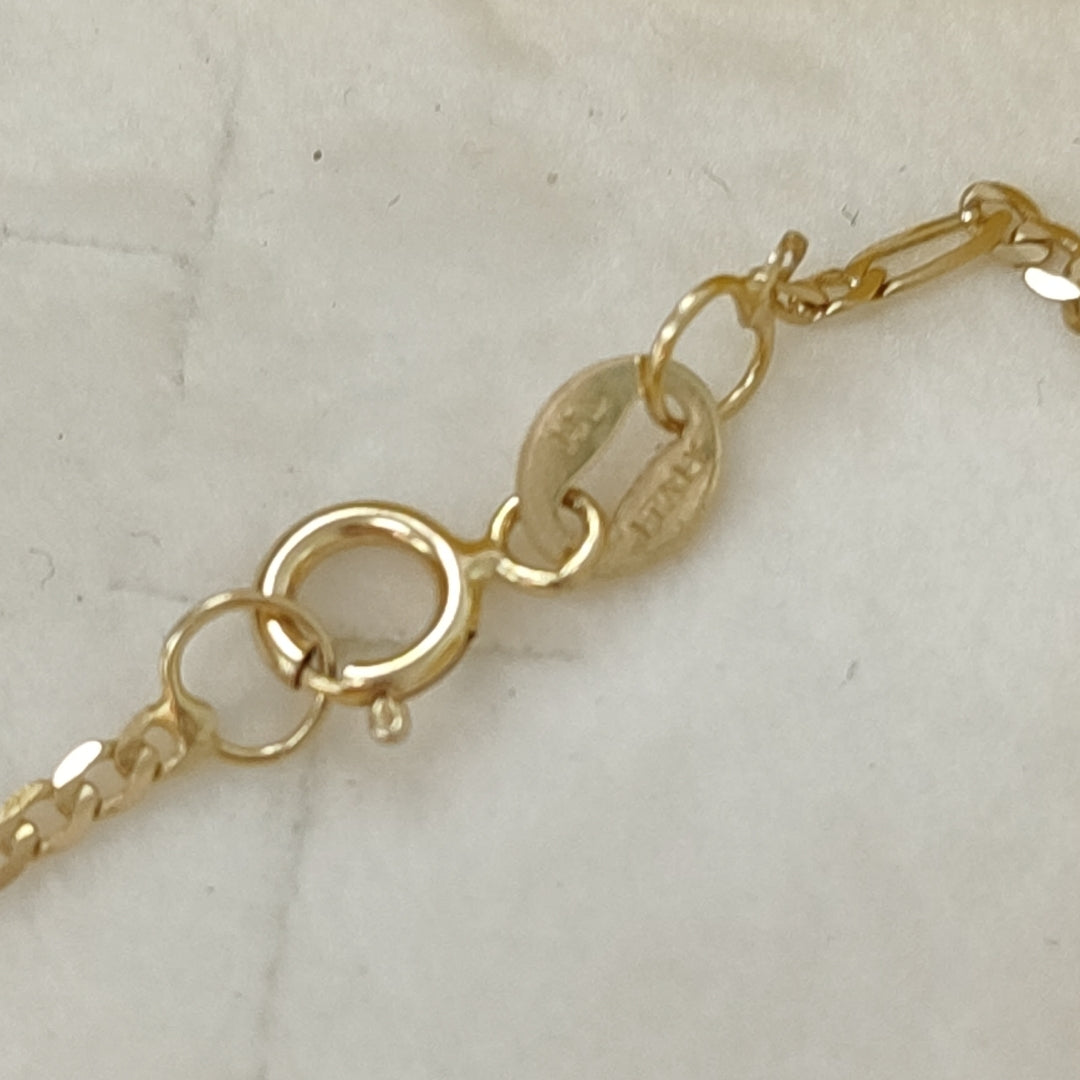 CADENAS CARTIER 3 1 AMARILLA ORO 14K 2.1 (NUEVO)
