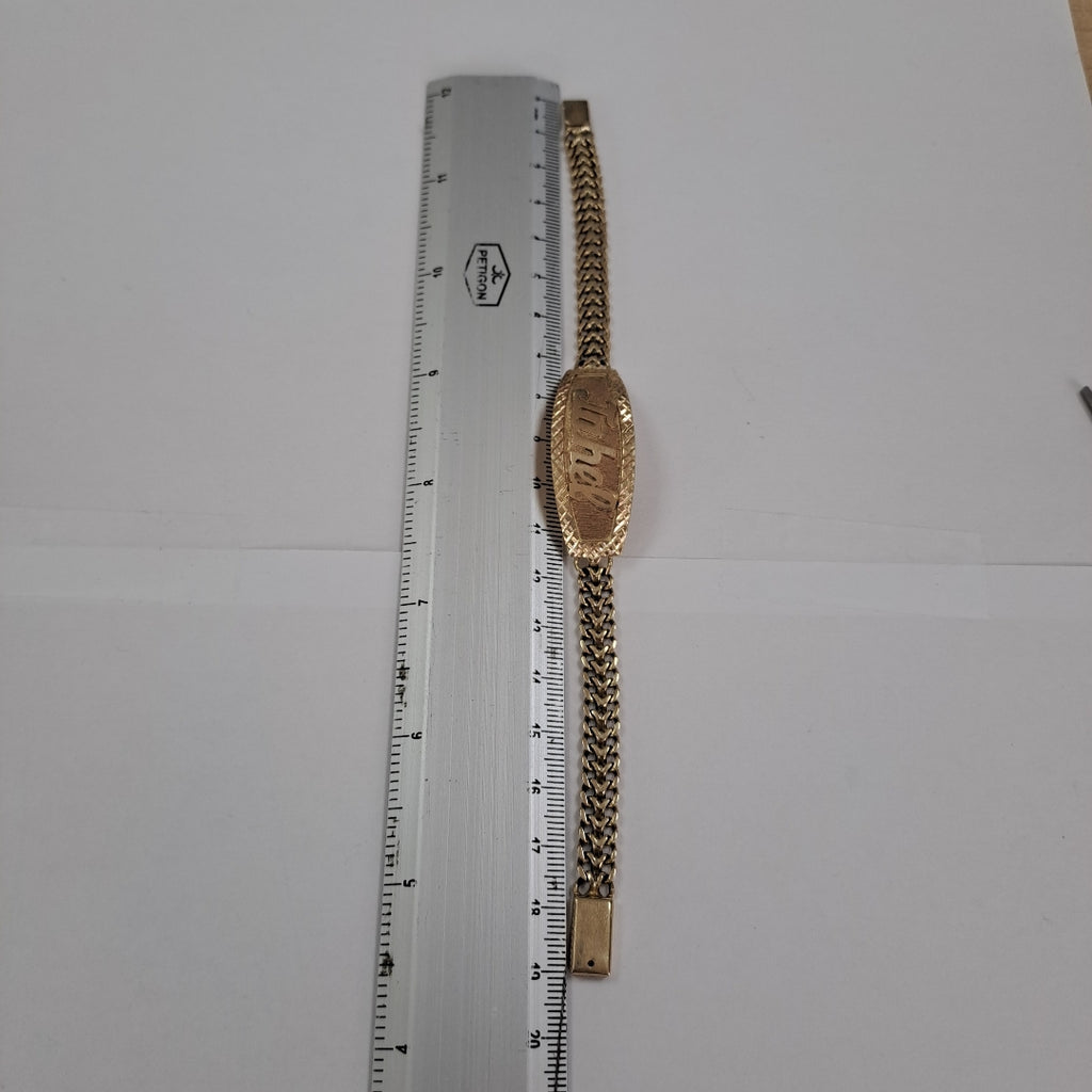 ESCLAVA ORO 10 K 13.8 GRMS (SEMINUEVO)