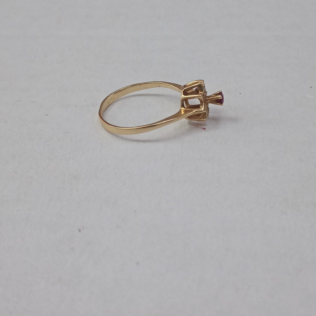 ANILLO ORO 14 K 1,40 GRMS (SEMINUEVO)