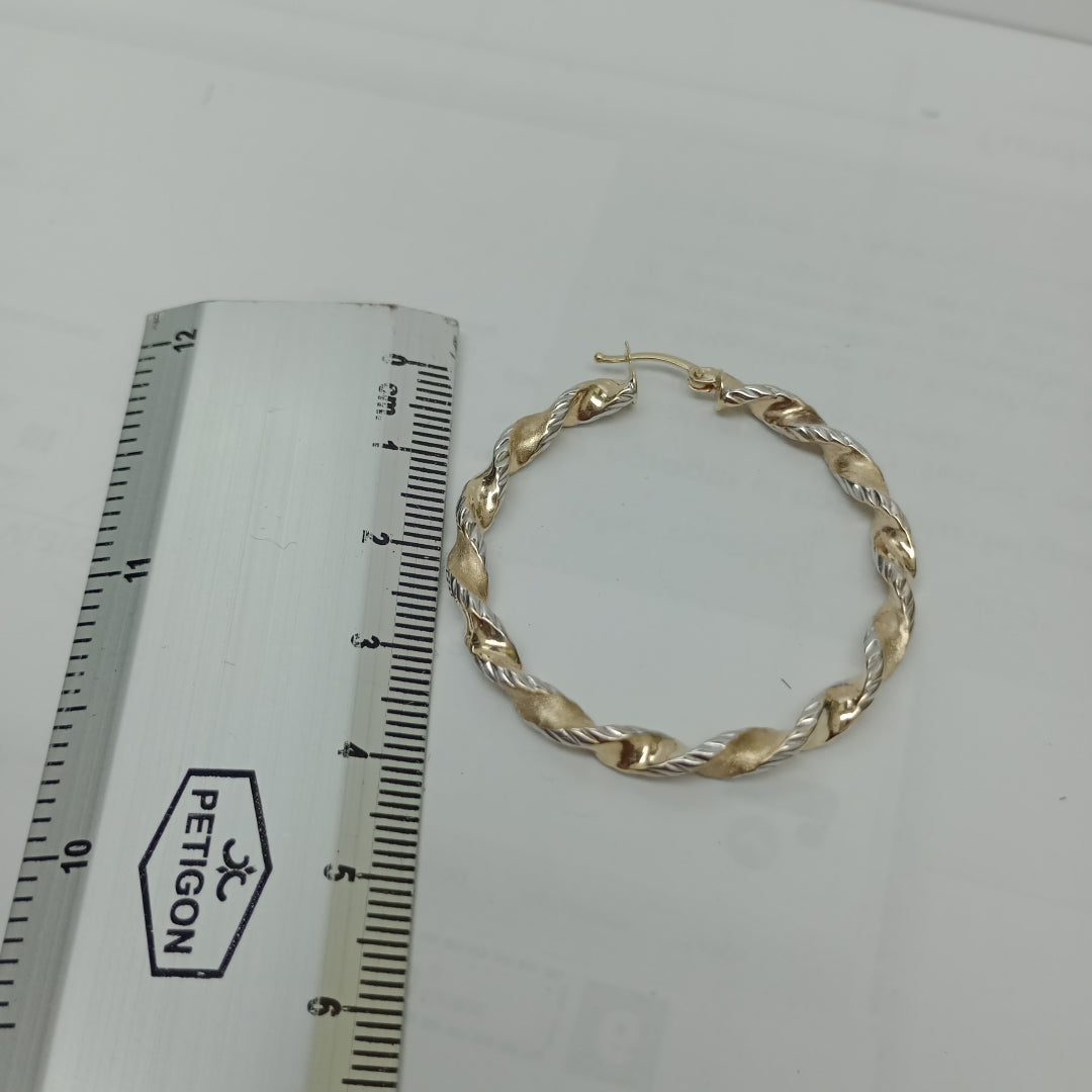 ARRACADAS PAR ORO 10 K 4.9 GRMS (SEMINUEVO)