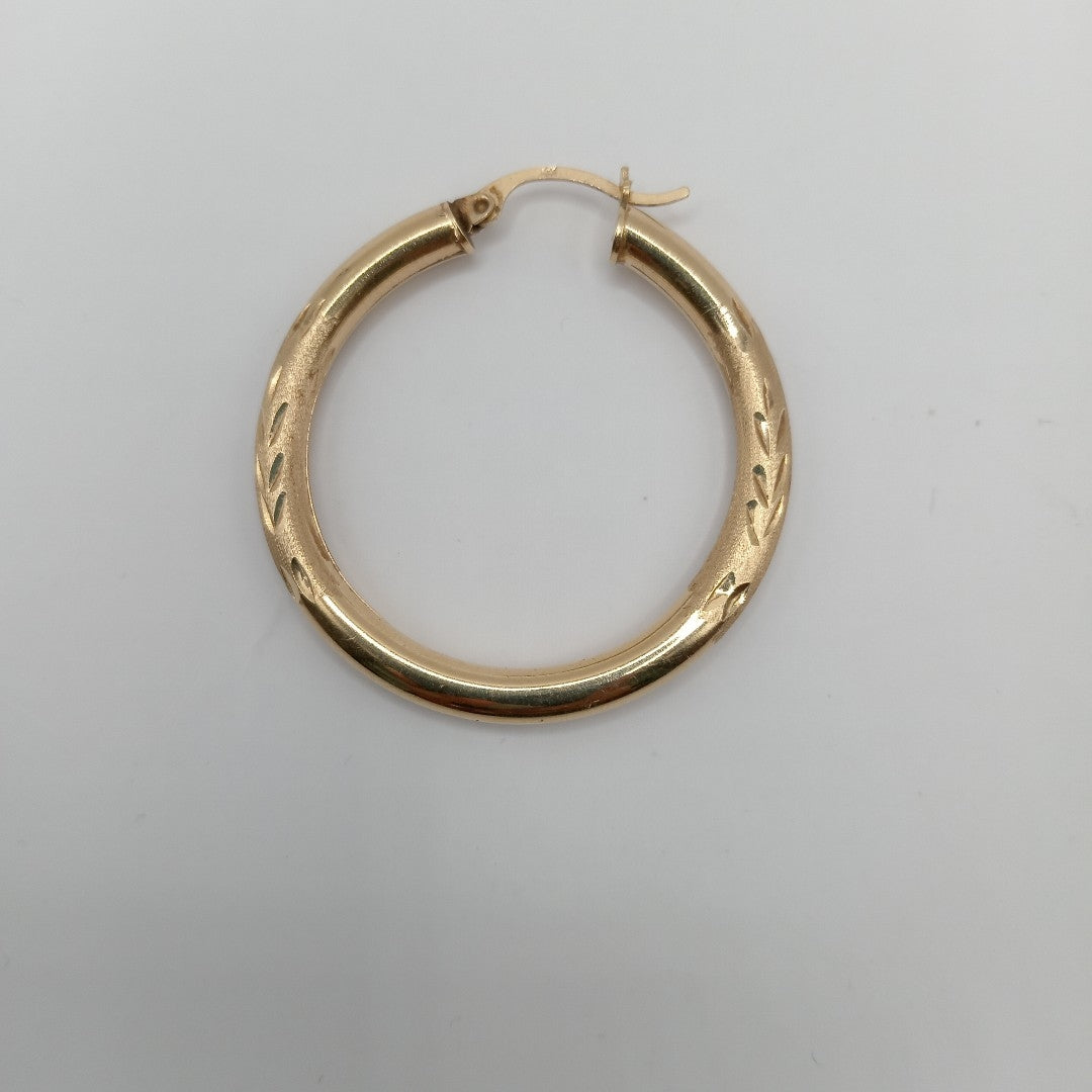 ARRACADAS PAR ORO 14 K 5,40 GRMS (SEMINUEVO)