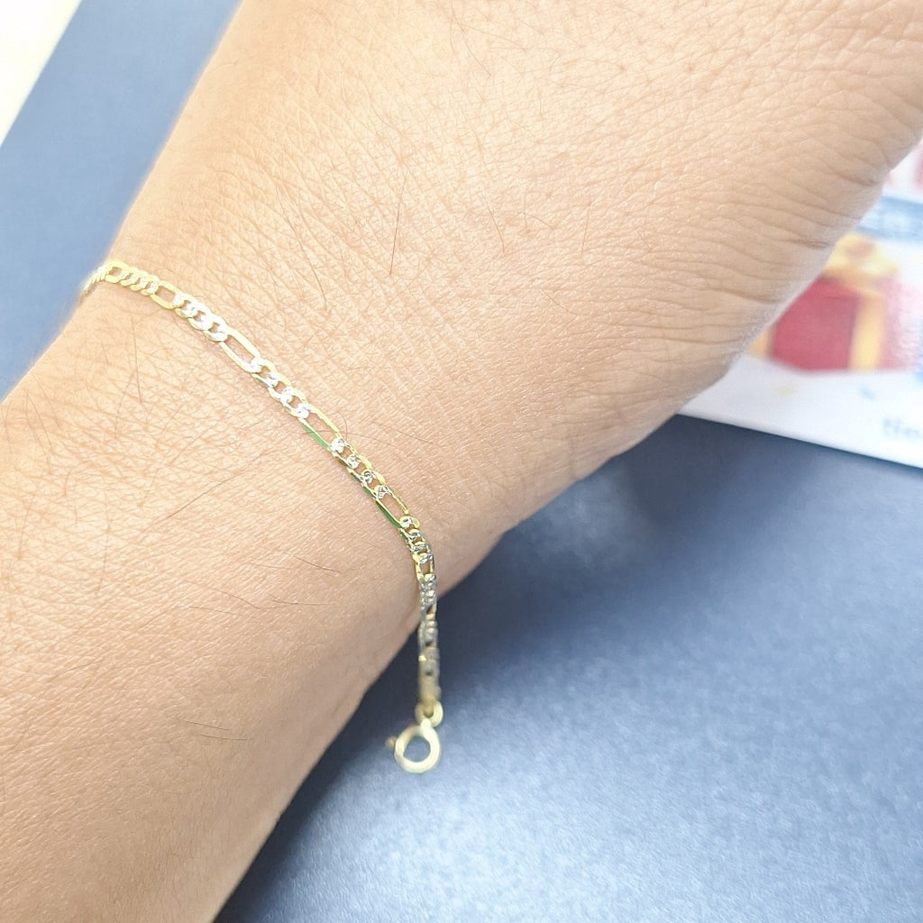 PULSERAS DAMA CARTIER 3 1 DIAMANTADA ORO 14K 1.1 (NUEVO)