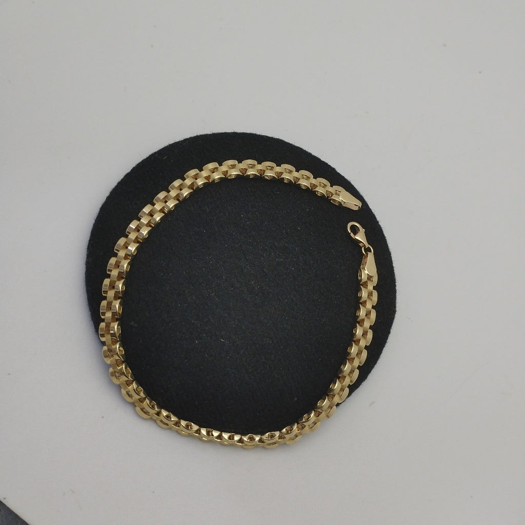 PULSERAS CABALLERO ORO 10K 8.9 (NUEVO)