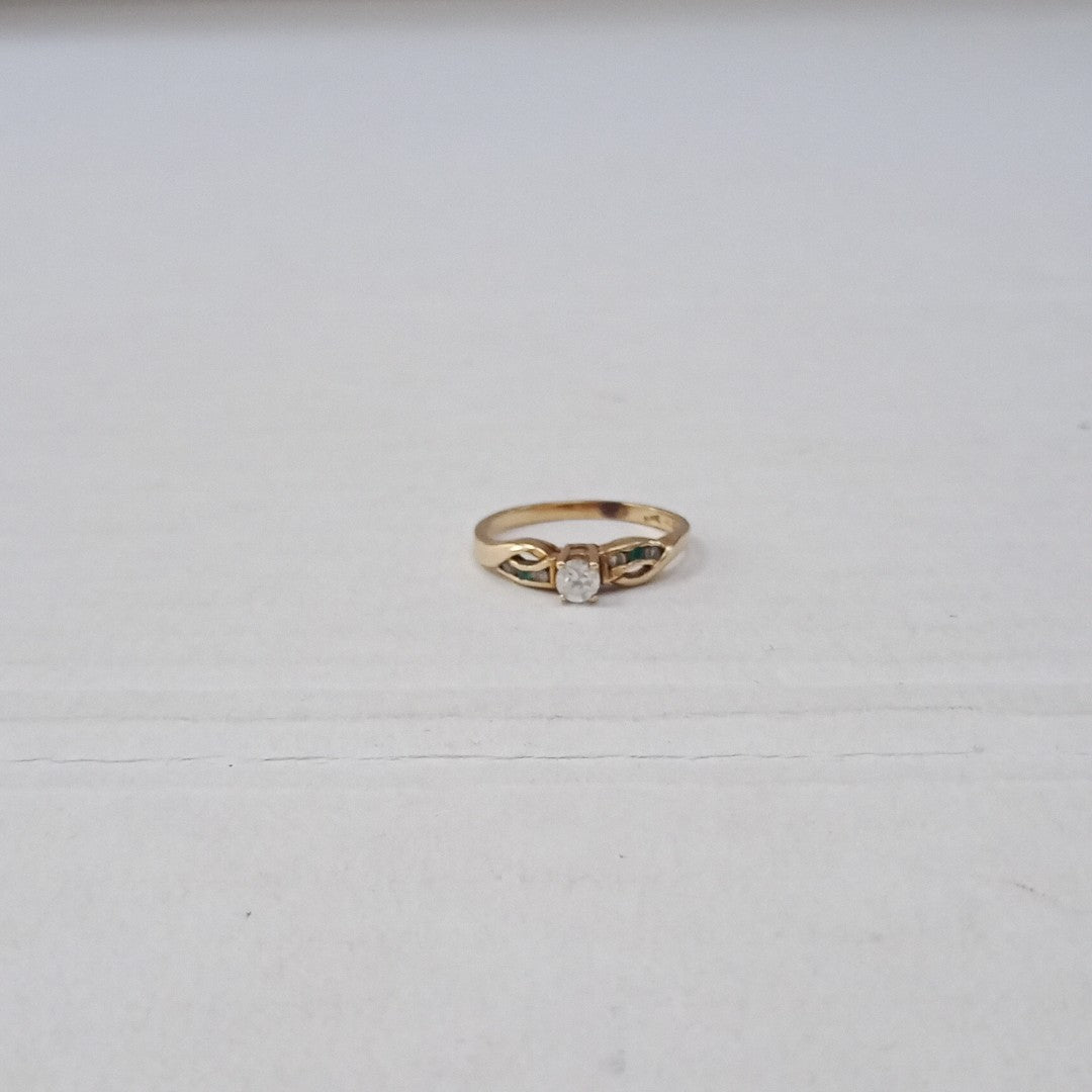 ANILLO ORO 14 K 1,90 GRMS (SEMINUEVO)