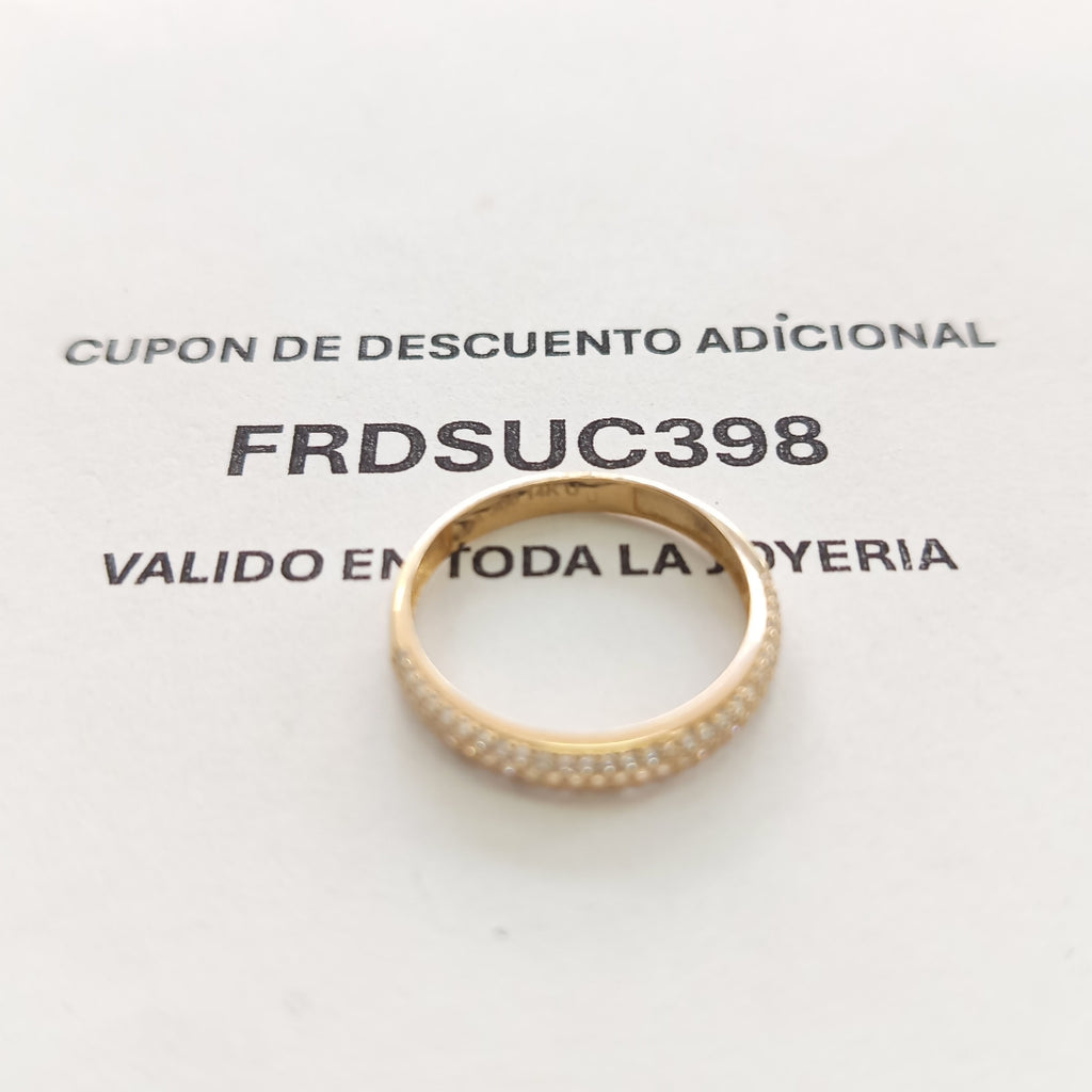 ANILLOS DAMA ORO 14K 1.5 (NUEVO)