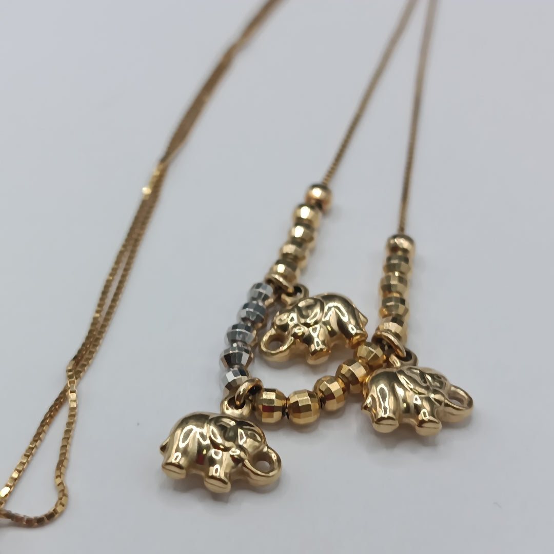GARGANTILLA ORO 14 K 4.5 GRMS (SEMINUEVO)