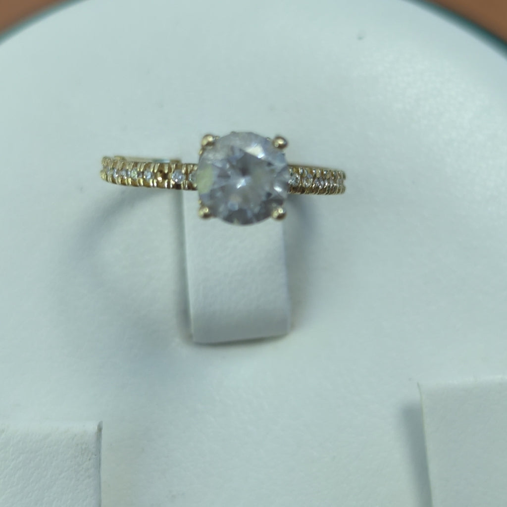 ANILLO ORO 10 K 1,30 GRMS (SEMINUEVO)