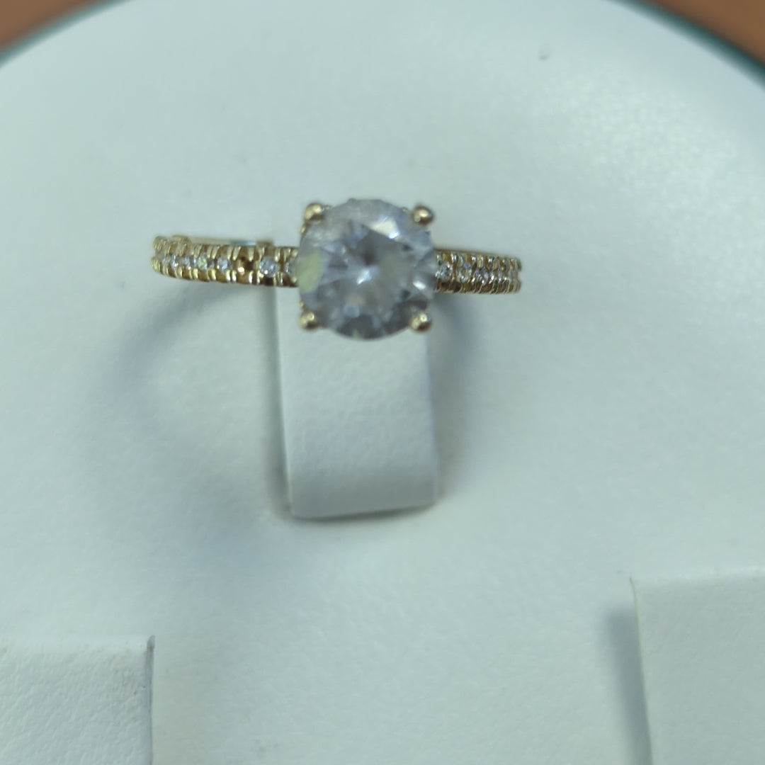 ANILLO ORO 10 K 1,30 GRMS (SEMINUEVO)