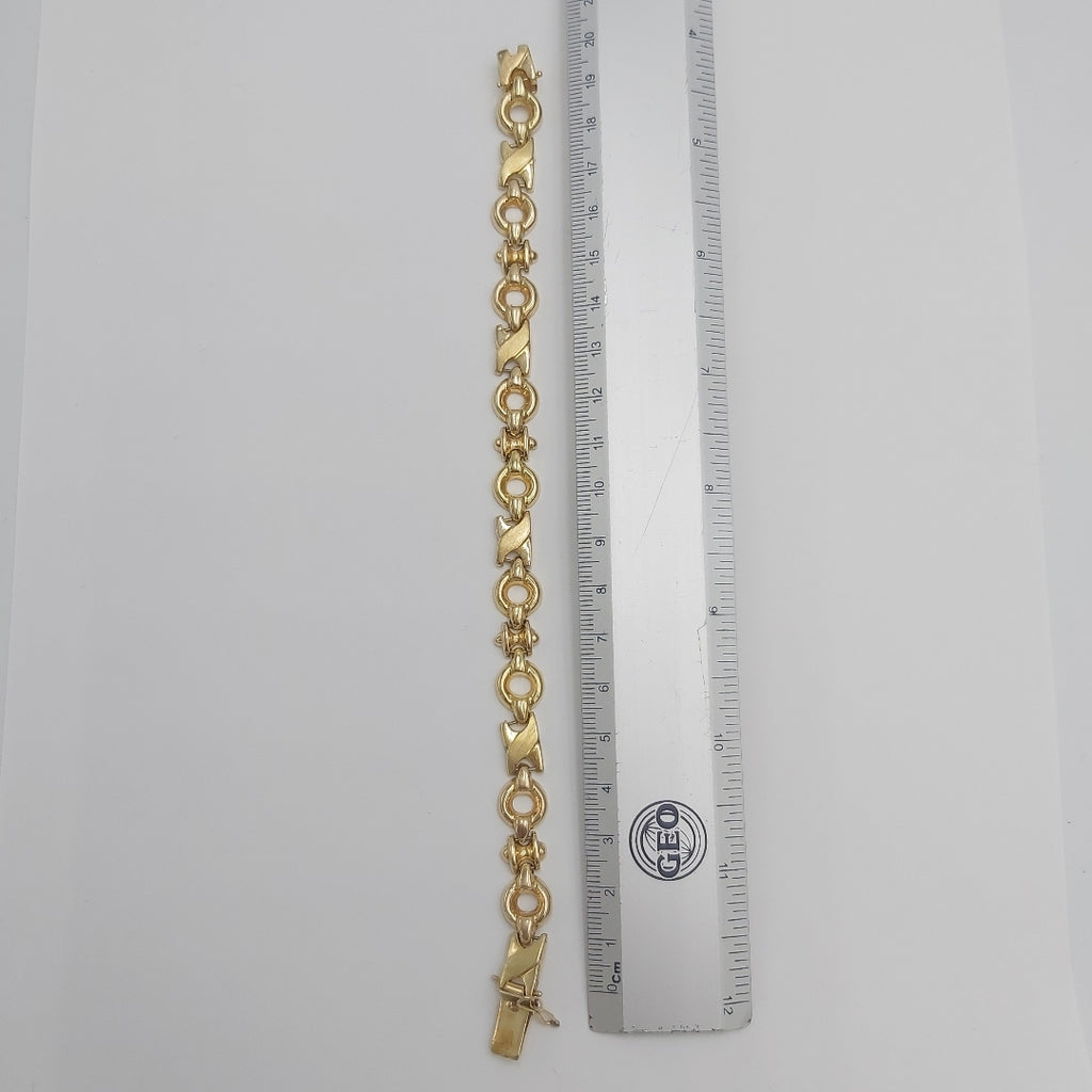 PULSERA RIGIDA ORO 14 K 26.1 GRMS (SEMINUEVO)